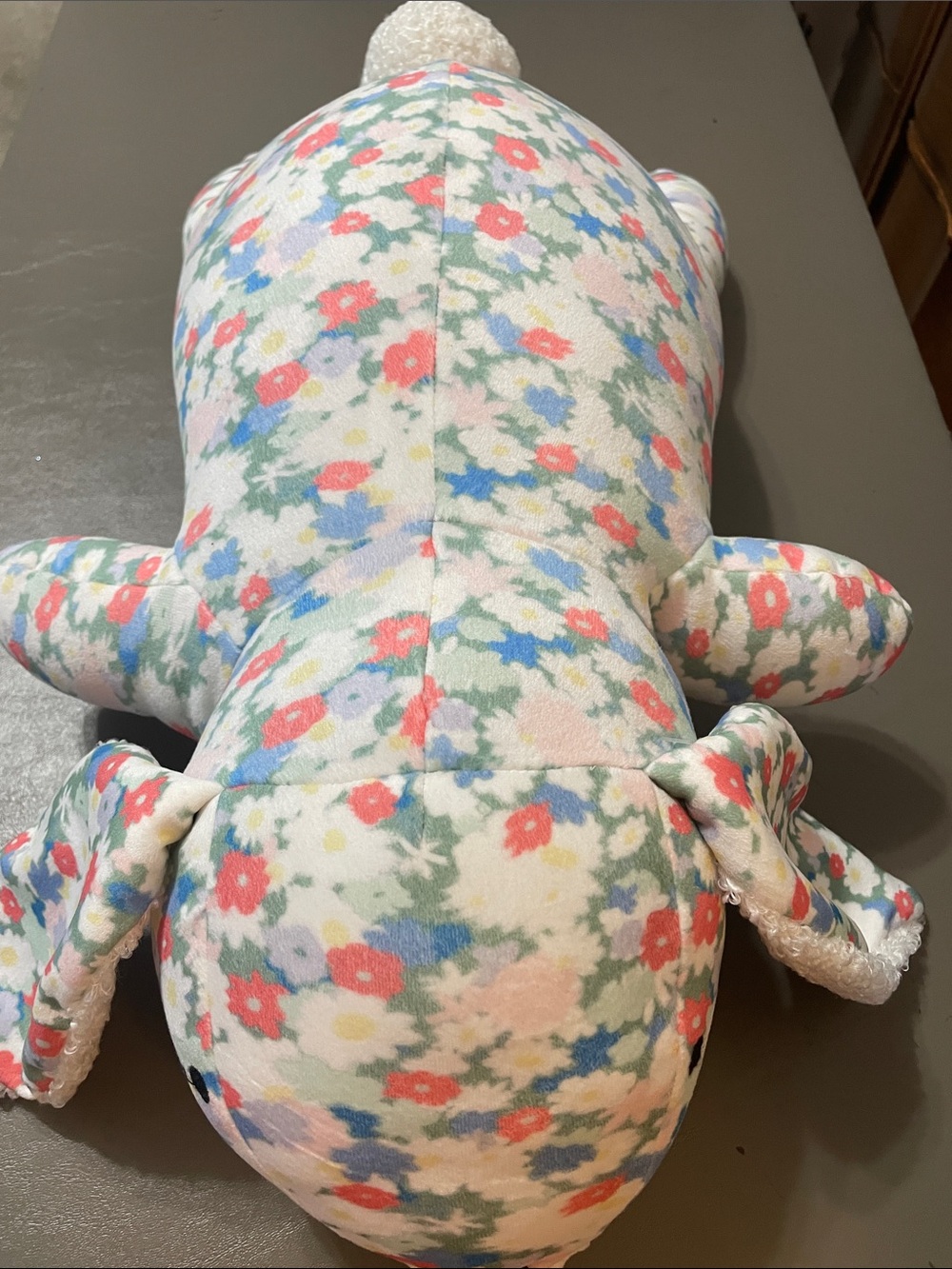 Pillowfort weighted floral Bunny New w out tags approx 3lbs of cuddle very soft